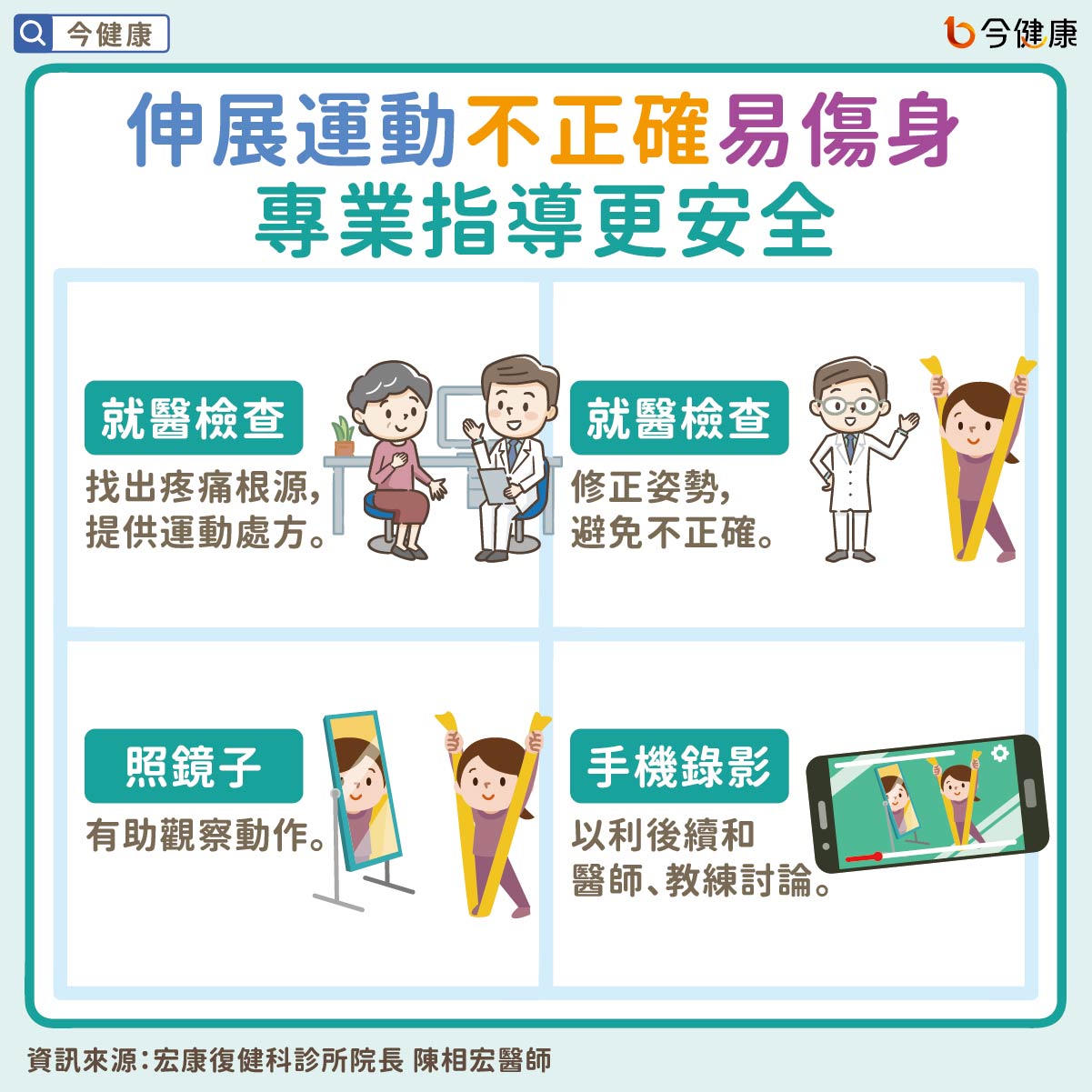 #肩頸痠痛 #復健 #彈力帶 #伸展 #運動處方 #陳相宏